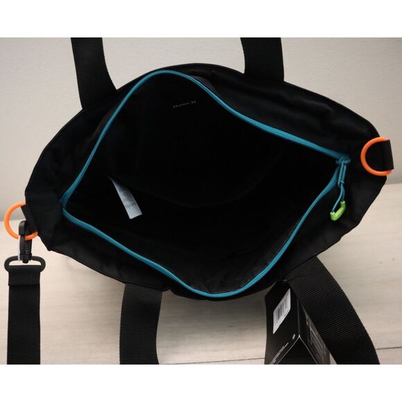 Hurley MA7441-K90 Unisex One Size Black/Multi Joshua Utility Tote Bag - Picture 11 of 16